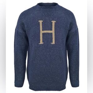 Lochaven of Scotland “H” Monogram Sweater, Wizarding World Harry Potter, Size L